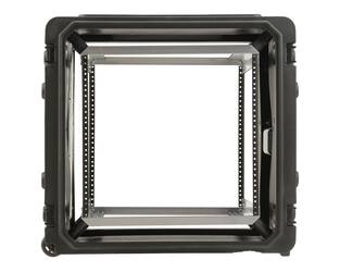 SKB - rSeries - 10U Rijdende Shock Rack - Zwart - 20-inch diep - met Wielen