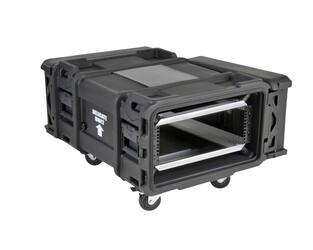 SKB - rSeries - 4U Shock Rack - Zwart - 28-inch diep - met Wielen