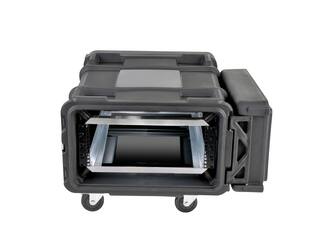SKB - rSeries - 4U Shock Rack - Zwart - 28-inch diep - met Wielen