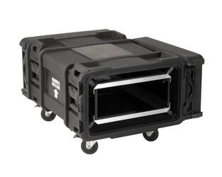SKB - rSeries - 4U Shock Rack - Zwart - 30-inch diep - met Wielen