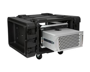SKB - rSeries - 6U Shock Rack - Zwart - 24-inch diep - met Wielen