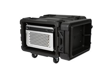 SKB - rSeries - 6U Shock Rack - Zwart - 24-inch diep - met Wielen
