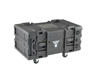 SKB - rSeries - 6U Shock Rack - Zwart - 28-inch diep - met Wielen