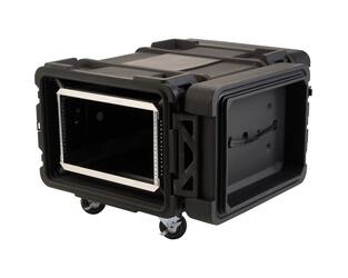 SKB - rSeries - 6U Shock Rack - Zwart - 30-inch diep - met Wielen