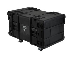 SKB - rSeries - 8U Shock Rack - Zwart - 28-inch diep - met Wielen