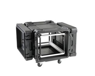 SKB - rSeries - 8U Shock Rack - Zwart - 30-inch diep - met Wielen