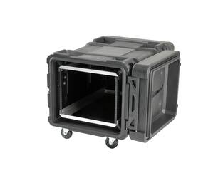 SKB - rSeries - 8U Shock Rack - Zwart - 30-inch diep - met Wielen