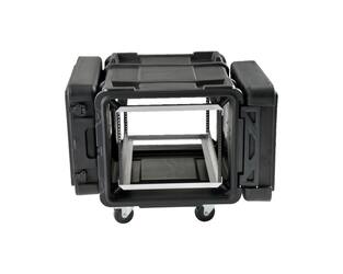 SKB - rSeries - 8U Shock Rack - Zwart - 30-inch diep - met Wielen