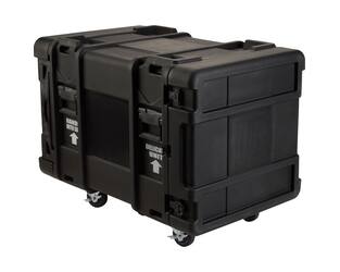 SKB - rSeries - 10U Shock Rack - Zwart - 30-inch diep - met Wielen