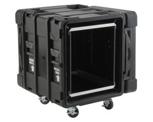 SKB - rSeries - 12U Shock Rack - Zwart - 24-inch diep - met Wielen