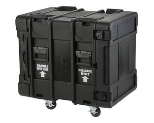 SKB - rSeries - 12U Shock Rack - Zwart - 24-inch diep - met Wielen