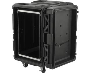 SKB - rSeries - 16U Shock Rack - Zwart - 24-inch diep - met Wielen