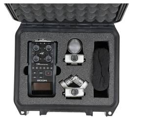 SKB - iSeries 0907-4 - Waterdichte Koffer - Zwart - Zoom H6 Recorder Inlay