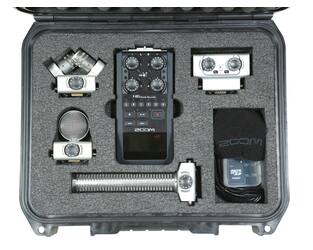SKB - iSeries 1209-4 - Waterdichte Koffer - Zoom H6 Broadcast Recorder Kit Inlay