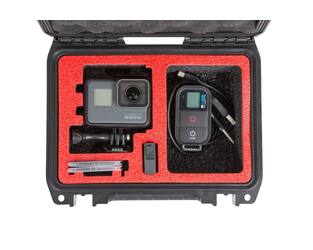 SKB - iSeries 0705-3 - Waterdichte Koffer - Zwart - GoPro Inlay