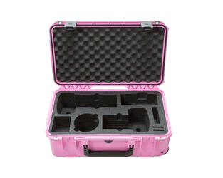 SKB - iSeries - Waterdichte Koffer - Roze - Twee DSLR’s en Twee Lenzen Inlay